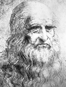 Leonardo da Vinci - Selbstportrt